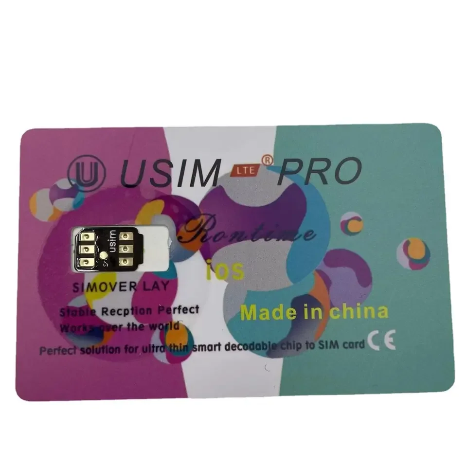 Original USIM Pro sim card USIMLTE v20.24 for iPhone 6 6P7G 7P 8G XS XSmax 11pro 12pro 12promax 13pro 13promax 14pro 14promax