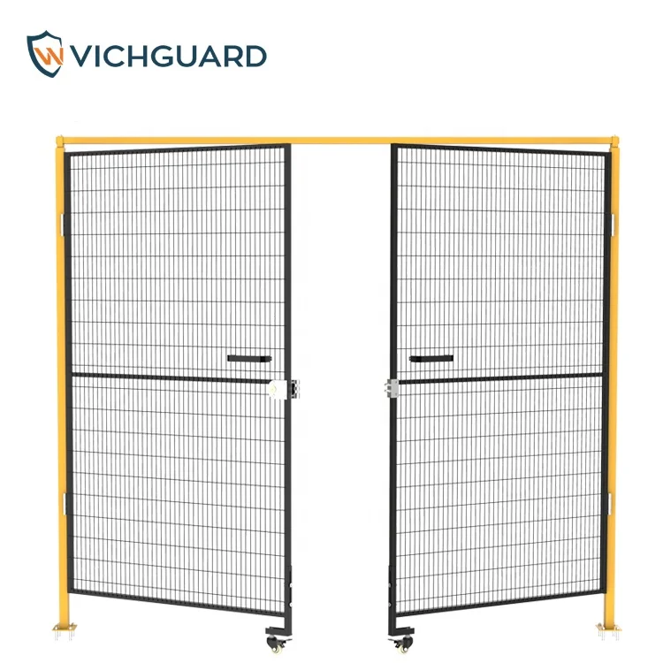 Vichnet Machine Safety Warehouse Security Robotics Isolation Guarding Fence