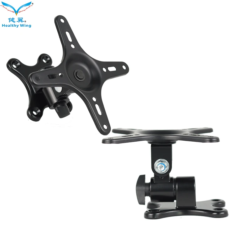 LCD stand Hot Selling Multifunctional Tilt Bracket Mounts Adjustable 75*75/100*100mm Tv Bracket Wall Mount