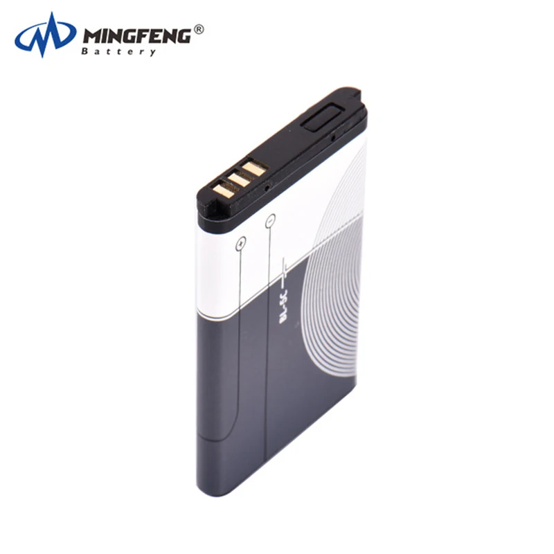  Оптовая продажа Новый OEM батареи мобильного телефона BL-5C для Nokia 1200 1208 1600 1650 105 106 E60 N70 N9