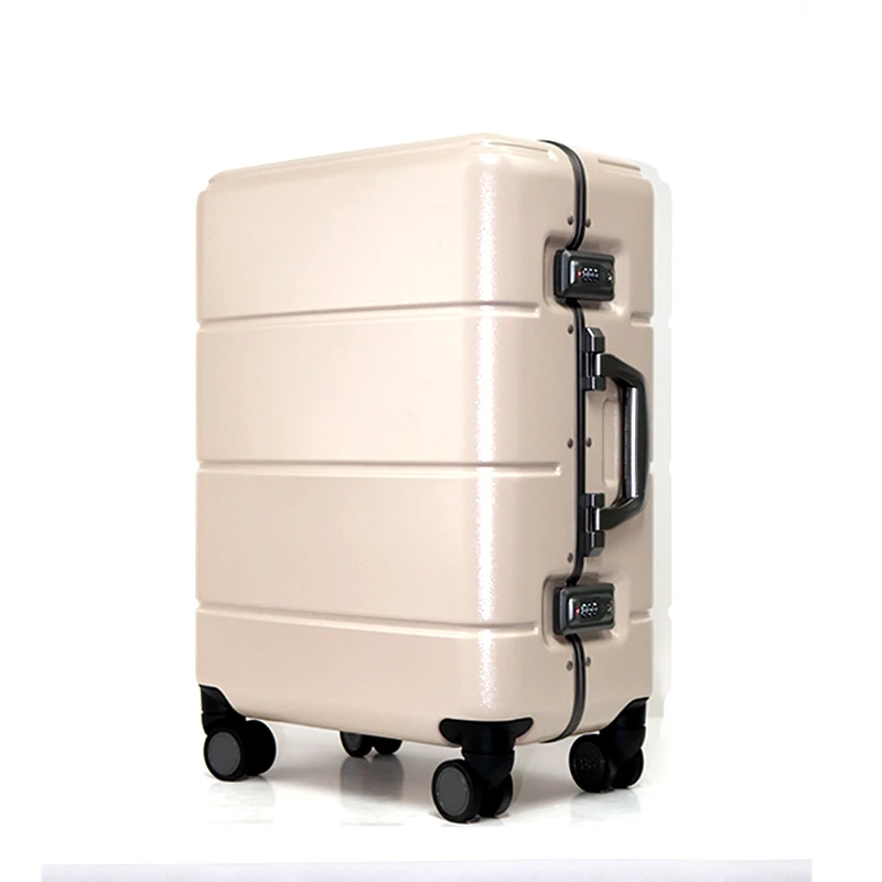 Best selling custom Germany Bayer PC aluminum trolley case suitcase with TSA combination lock  Carry On 20 inch PC Luggage