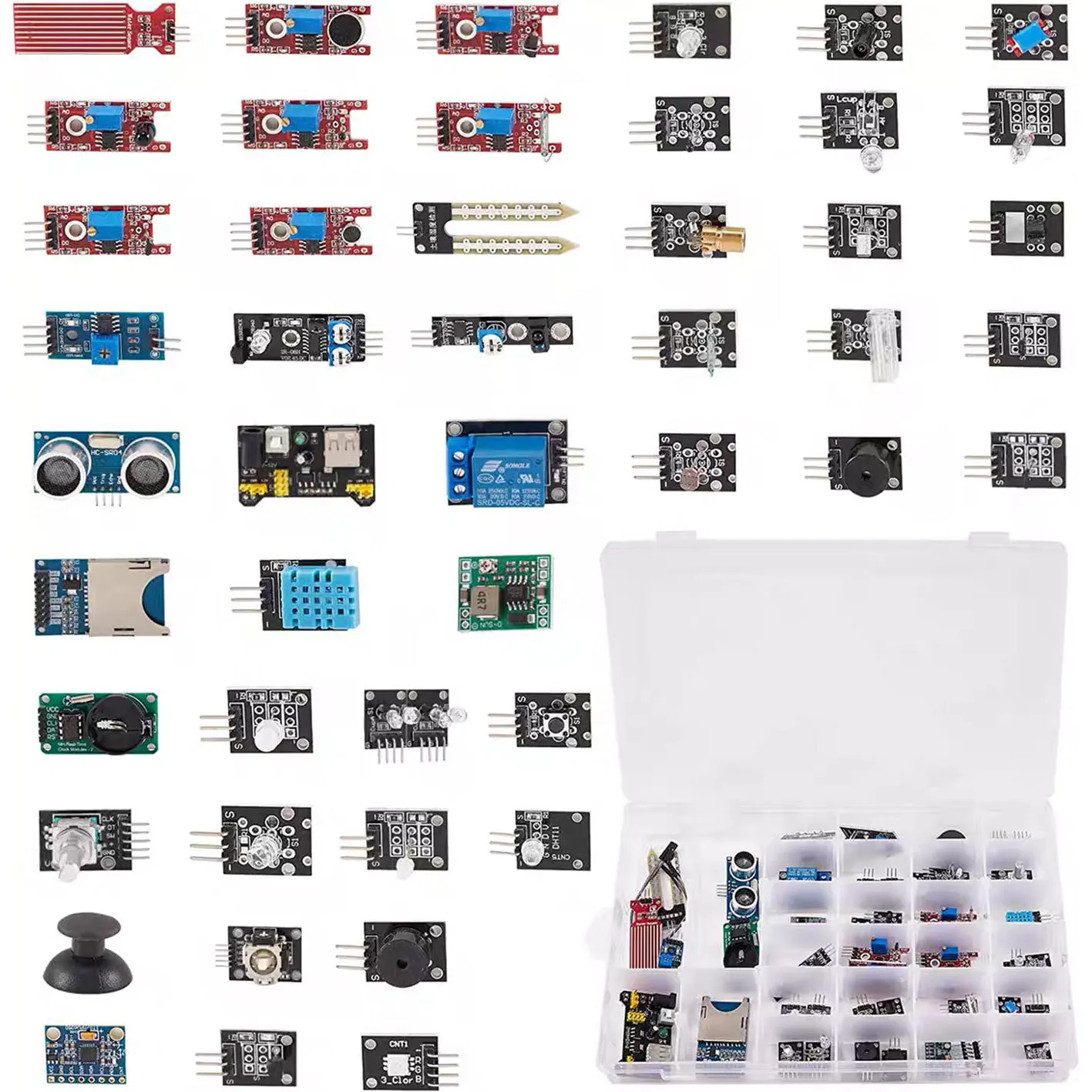 LED Lamp Bead Module: White, Red, Yellow, Green, Blue, 5mm Light-emitting Diode, UNO Development Board, R3 Electronic Building