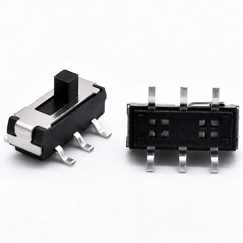
SK 05 6 pin SMT sliding switch 2 position SMD vertical push switch  (1600255473718)