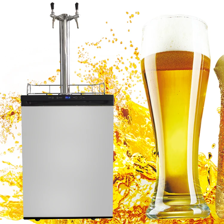 Hot Selling Beer Tower Dispenser Machine Cooler Kegerator With Digital Display