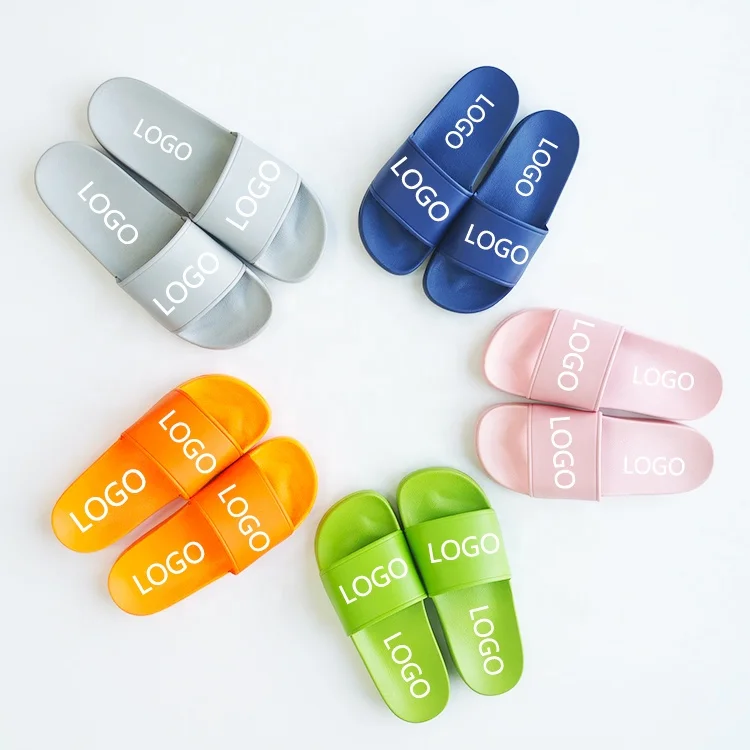 Beach Slide Shoes Footwear Personalized Simple Design Soft sole Slides Customized Logo 2025 hot selling Newest open toe Slippers