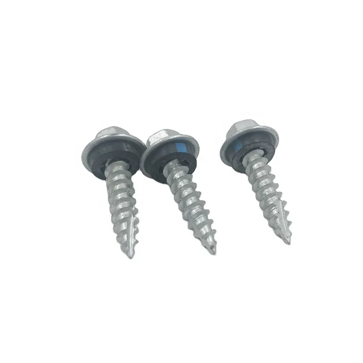 
Indented Hex Flange Washer Head self-tapping screw mechanical galvanized class 3 