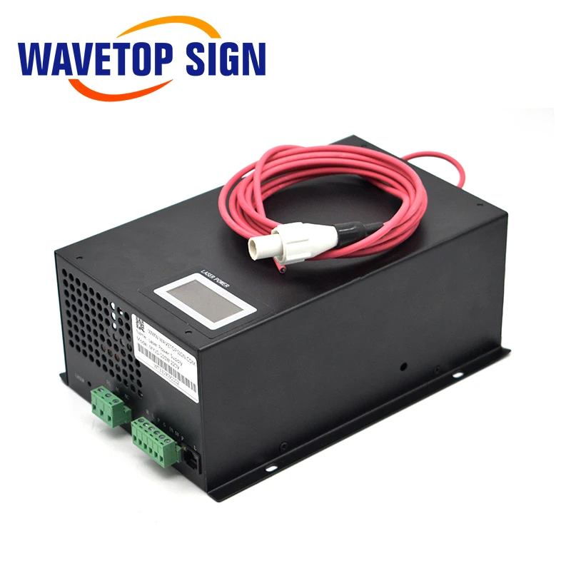 Лазерный блок питания WaveTopSign MYJG-80W CO2 для лазерной гравировки и
