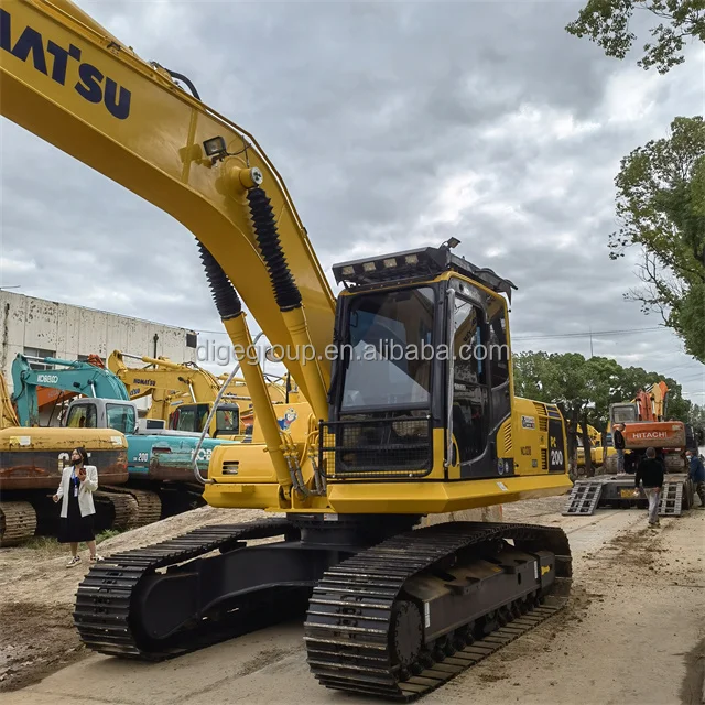 Подержанный PC200-8 komatsu высокое качество хорошее состояние низкая цена