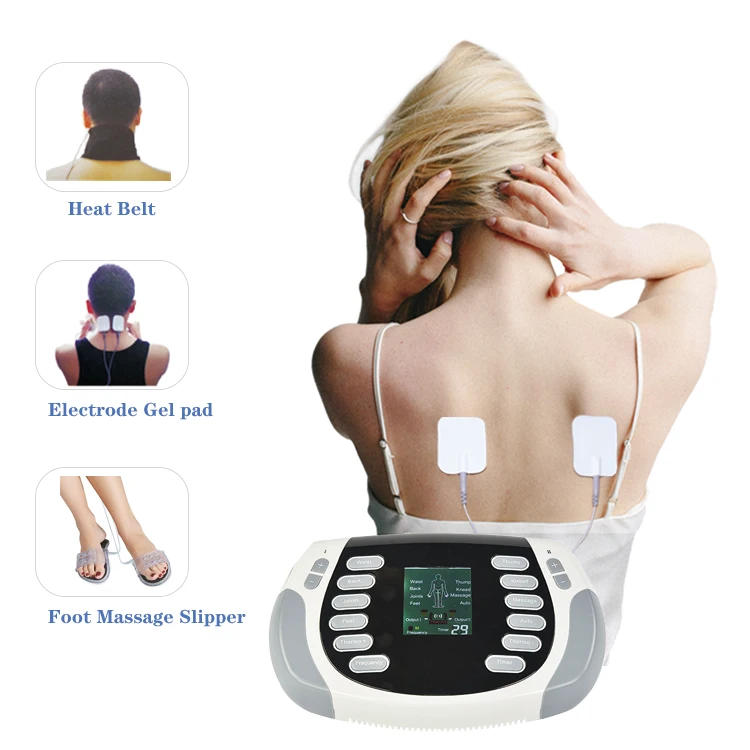 New Arrivals Mini Smart Relief Electronic Pulse Massager with Four Channels Output Tens Acupuncture Therapy Machine Massager