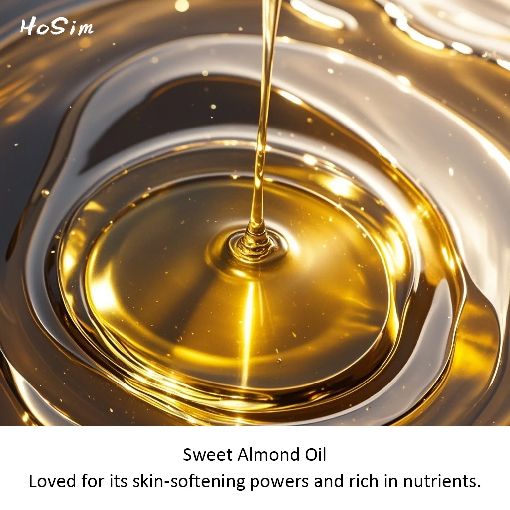 Free Sample Customized Shower Gel Moisture Natural Sweet Almond Bath Oil Organic Bath Essential Oil Body Wash