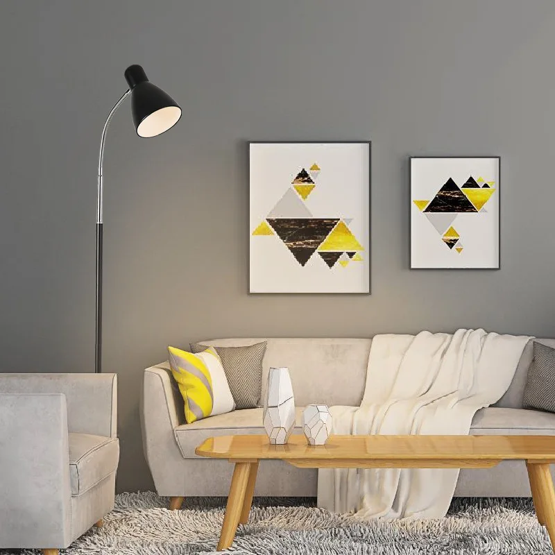 Luxury Mid Century Lamp Stand Lamp For Living Romm Bending Flexible LED Floor Lamp