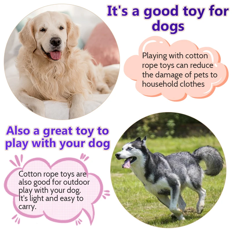 High Quality Elephant Cotton Rope Small Pet Dog Chewing Toy