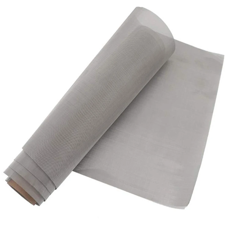 100 200 300 600 mesh pure titanium nickel stainless steel  woven wire mesh
