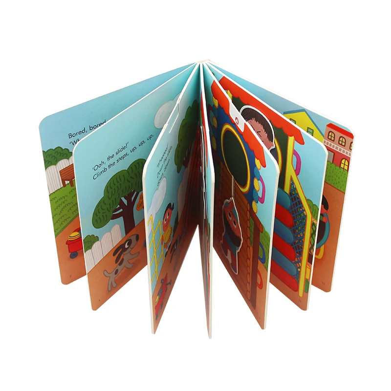 Children English Short Story Round Corner Book for Children Coloring Printing Factory