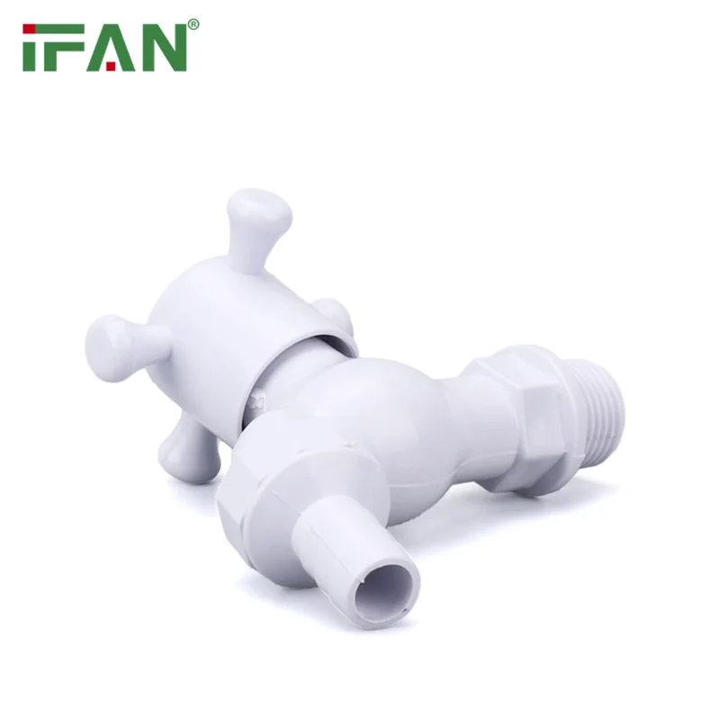 IFAN Cold Hot Water Basin Faucet Pvc Water Tap Plastic Pvc Tap