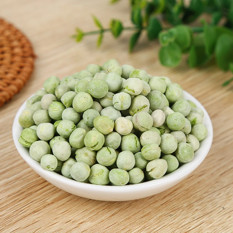 Great Rise Dried Vegetable Fruits Supplier No Additive Dehydrated Green Peas FD Green Peas for Instant Food