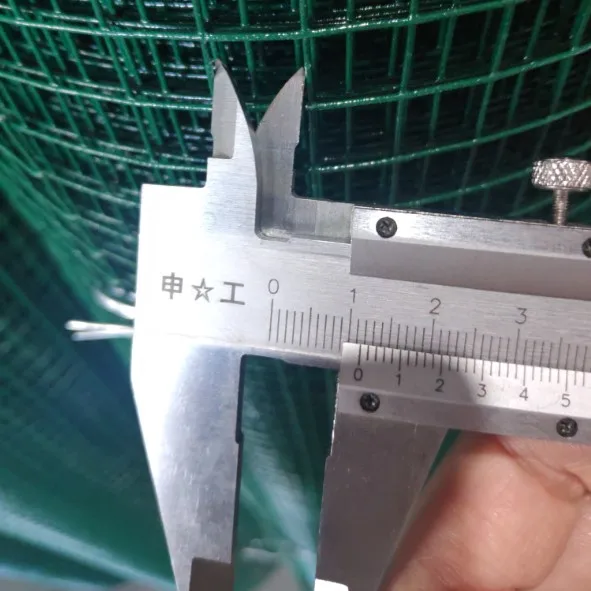 PVC coated green/Blue color chicken coop 1/2 inch mesh size welded wire mesh wholesale Price