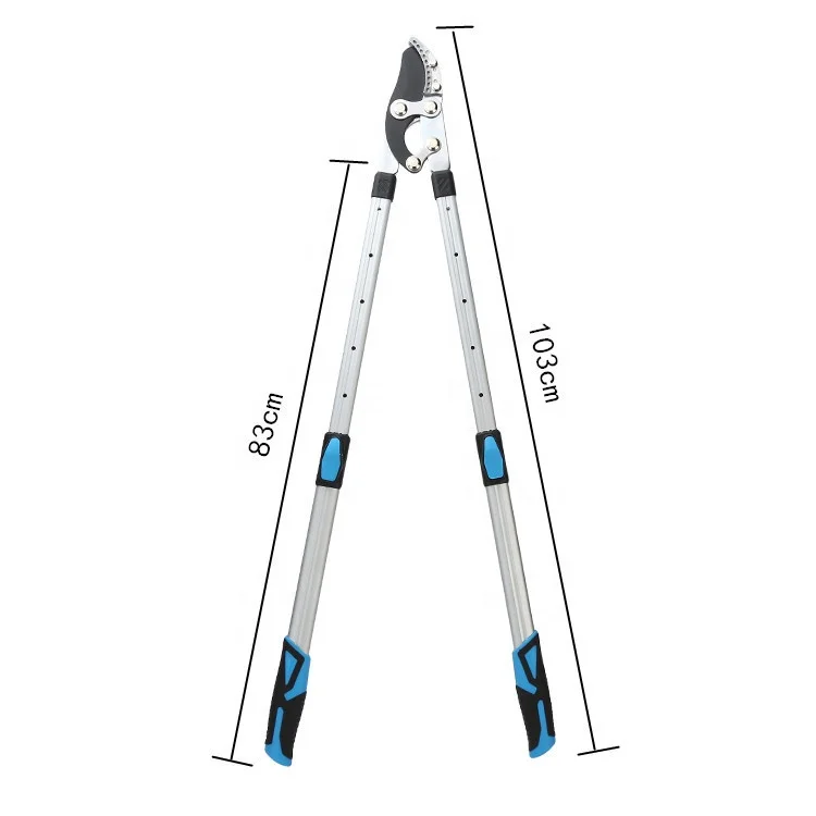 Heavy Duty Easy Care Extendable Anti-rust SK5 Branch Shears Pruners with 5 Adjustable Arm Length