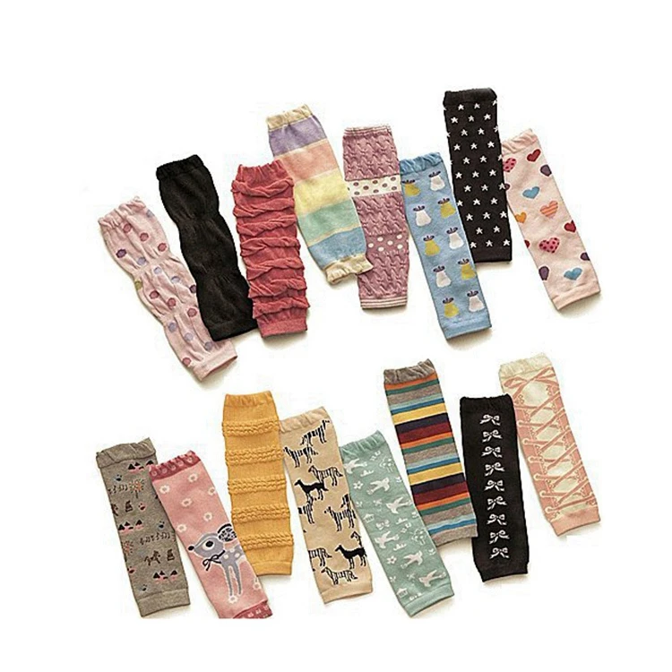 BY-N601 crawg leg warmer socks gripper knee socks for baby