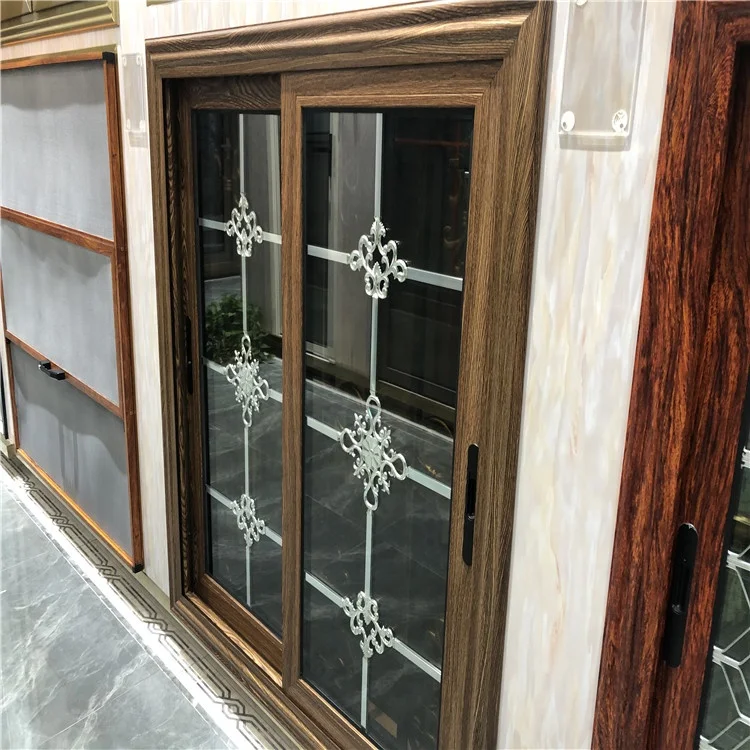  Сделано в Китае алюминиевая рама раздвижное окно Foshan стандартный размер дизайн алюминиевой оконной