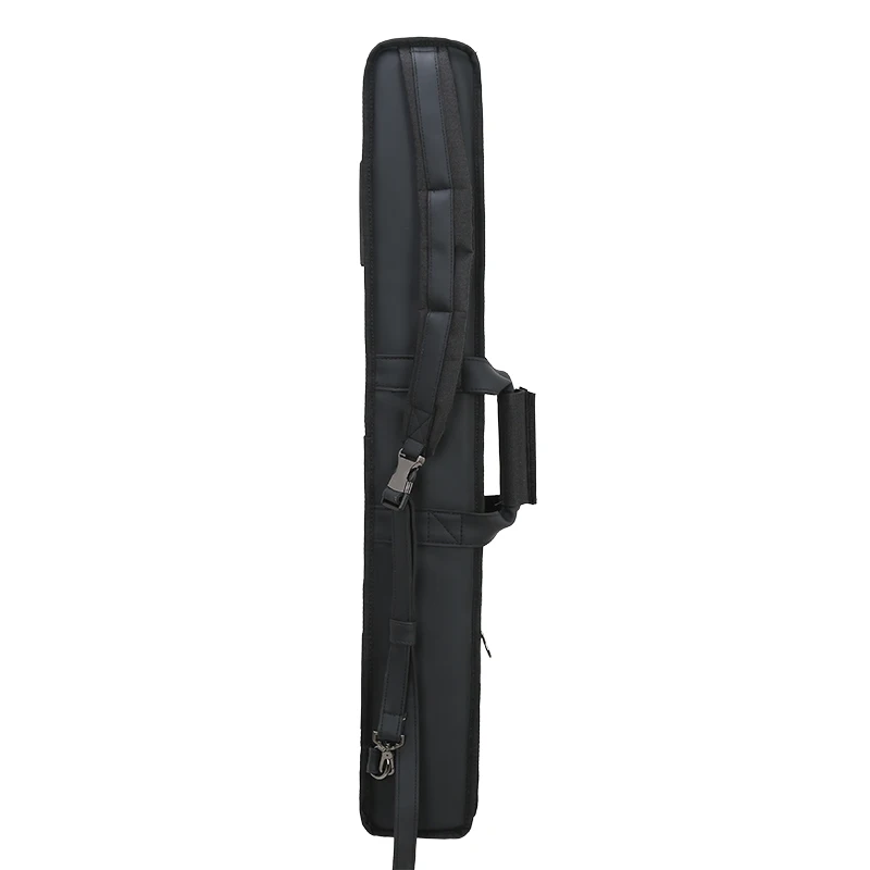 Custom Soft Snooker & Billiard Cases Waterproof Double Shoulder Straps Cue Carrying Bag for 2 Butts & 4 Shafts