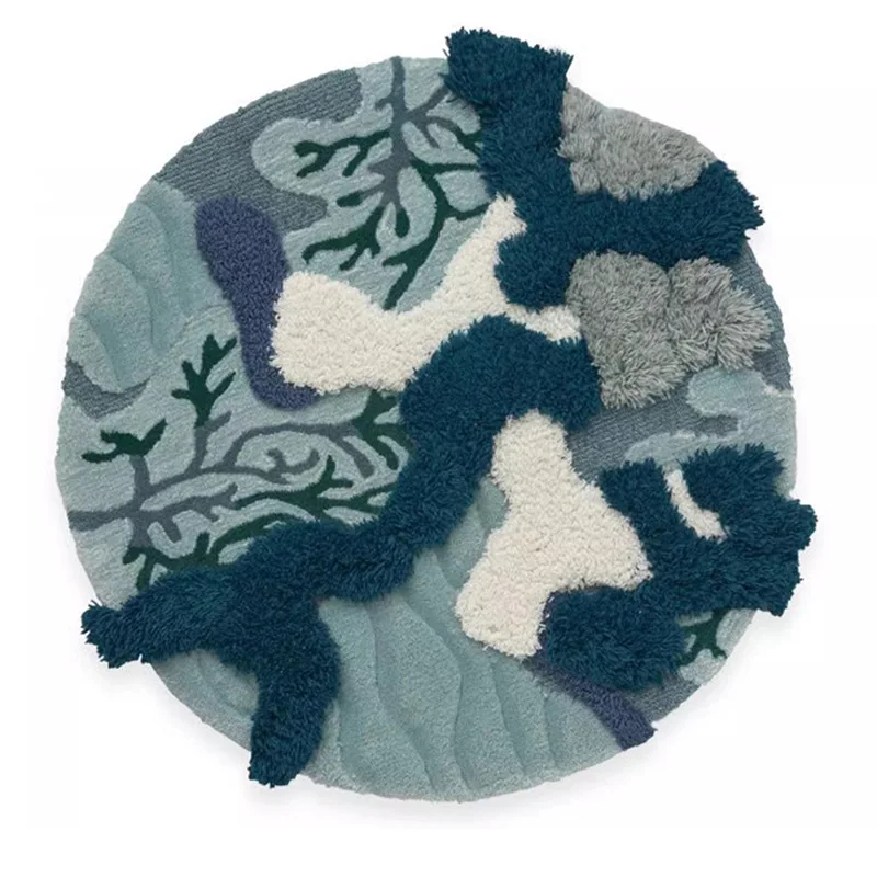 Высококачественный роскошный шерстяной ковер ручной работы с геометрическими узорами ковер для гостиной, который можно стирать в стиральной машине