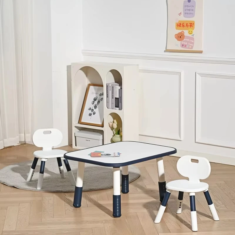 Wooden Height Adjustable Professional Customized Kindergarten Plastic Tables And Chairs table et chaises enfant