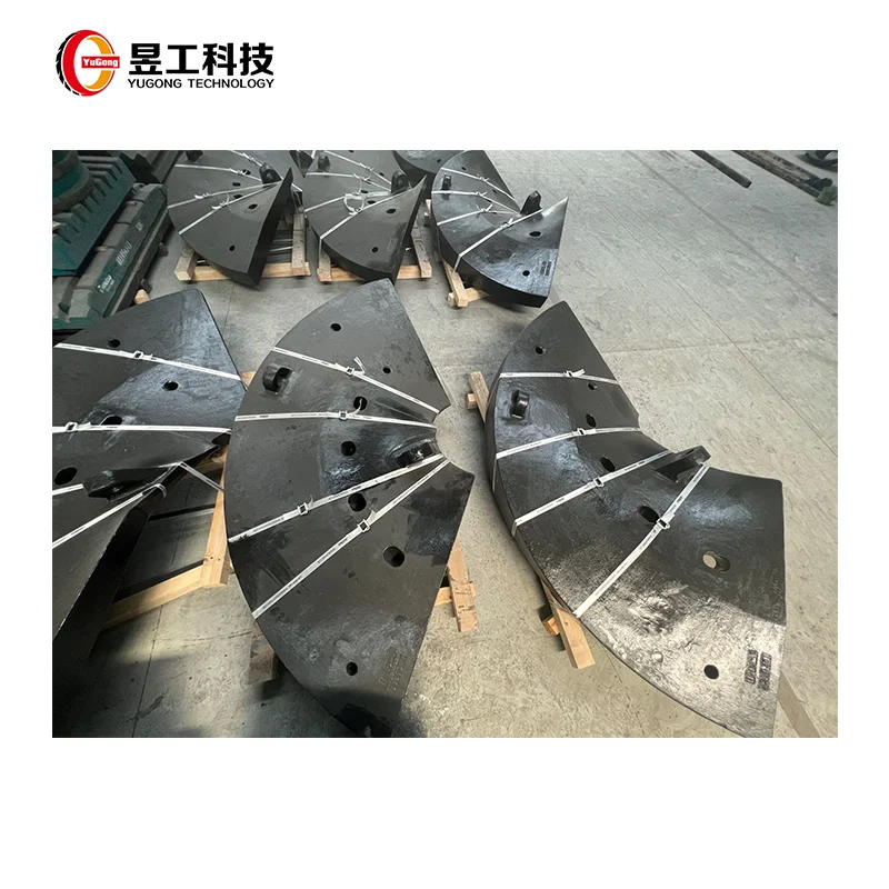 Factory direct sales high quality wear resistant High Chromium Tower Mill Liner for Tower Mill Vertical Screw Mill
