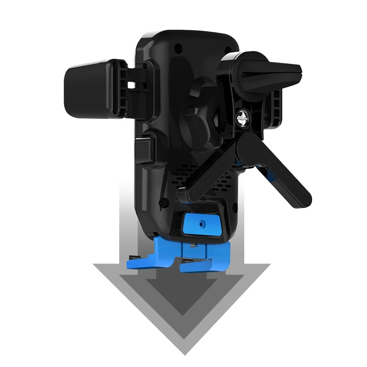 Wholesale 10W Fast Qi Ac Wireless Car Charger Phone Holder Car Automatic Sensor Wireless Phone Charger For iPhone Android