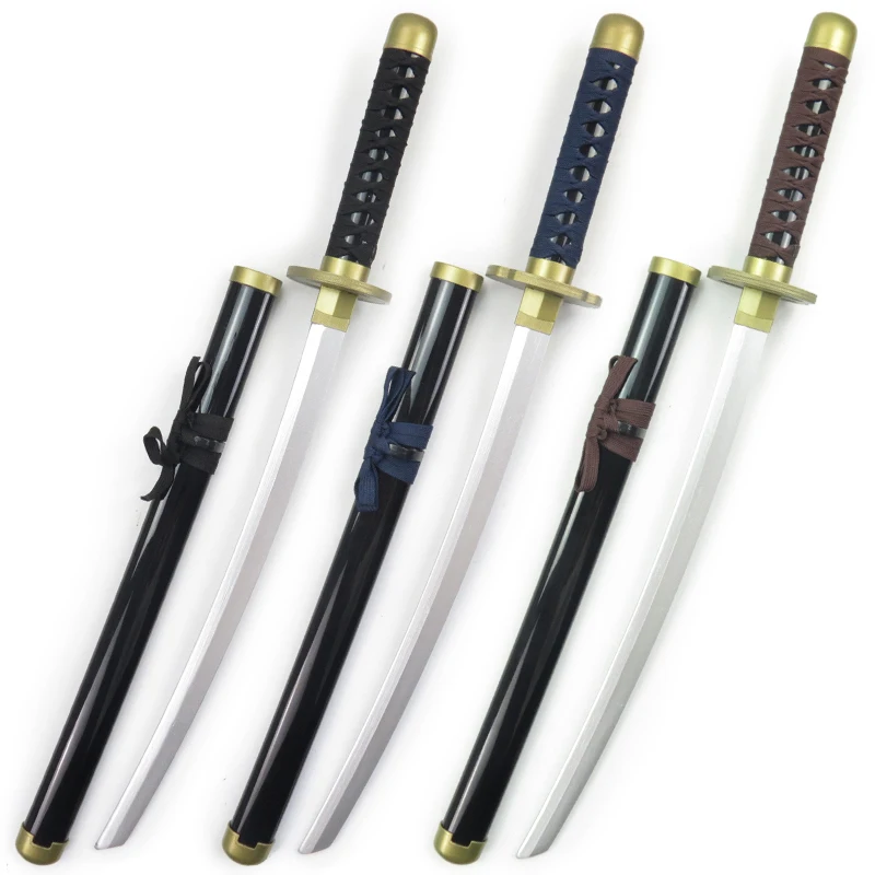 Rurouni Kenshin Japanese Katana Real Sword Samurai samurai toy wooden knife for kids toy 74CM