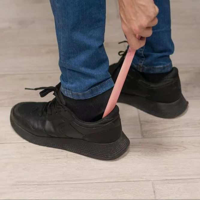 Новинка экологически чистый деревянный рожок для обуви с длинной ручкой