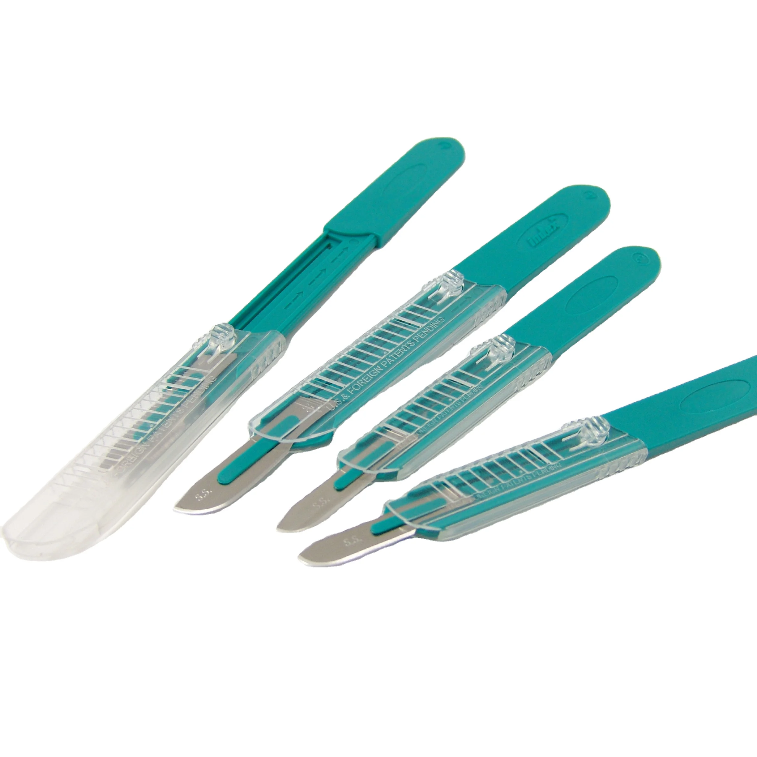 precise surgical disposable surgical knife blades of size  #4 #11 for scalpel