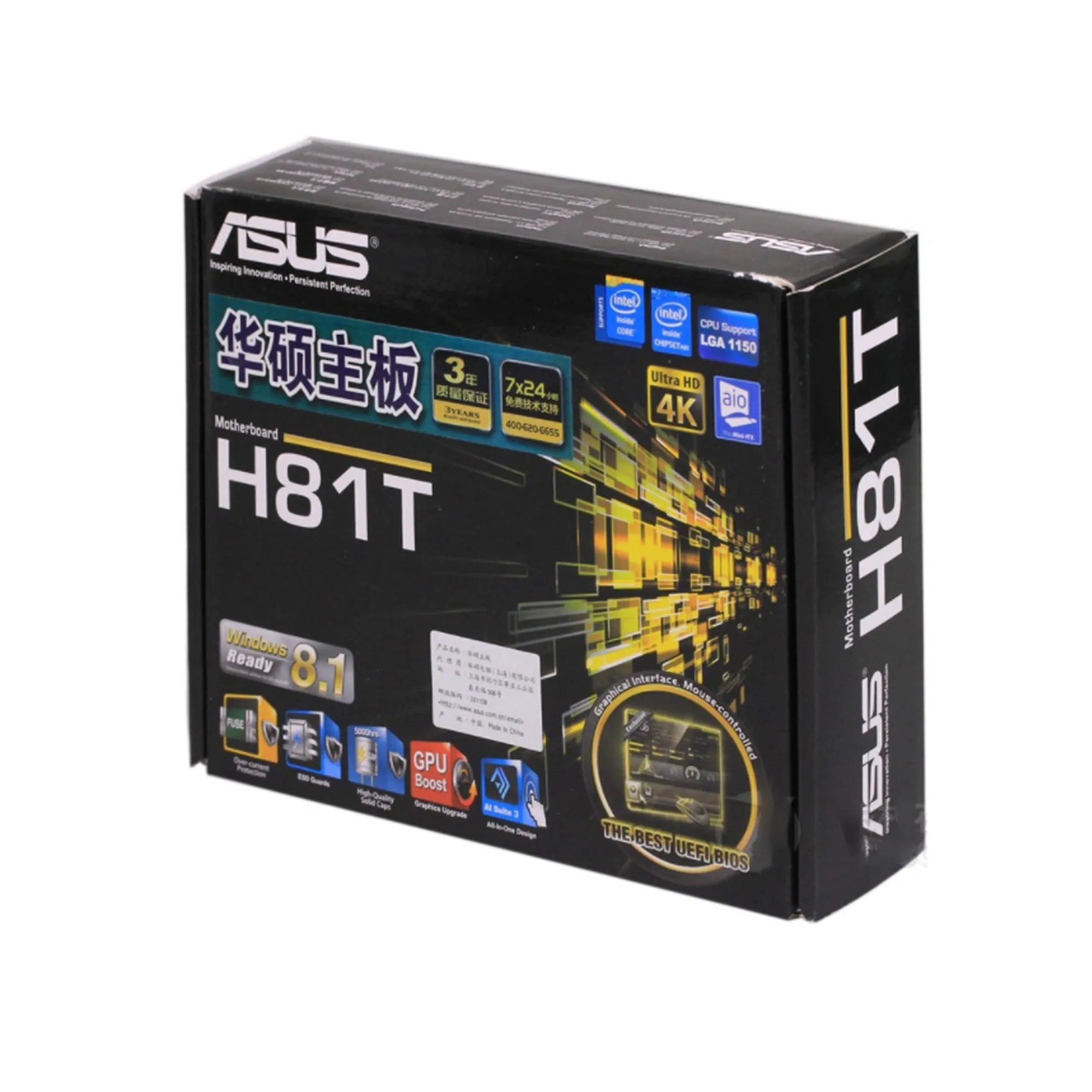  Материнская плата для ASUS Mini ITX H81 industrial Haswell материнская настольного компьютера lga1150 Тип видеокарты со встроенной максимальной памятью 16