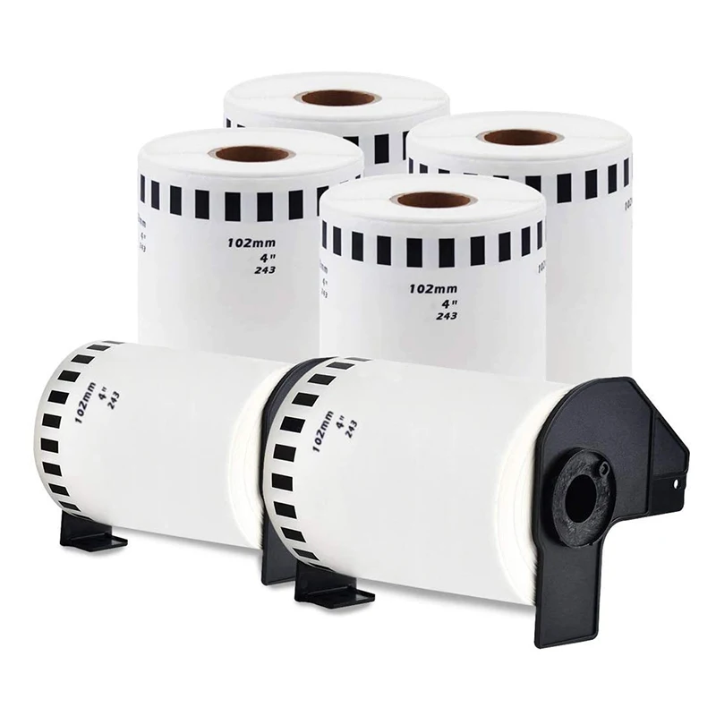 Dymo 4xl совместимые этикетки 4x6 1744907 интернет почтовые для DHL UPS FBA и Amazon