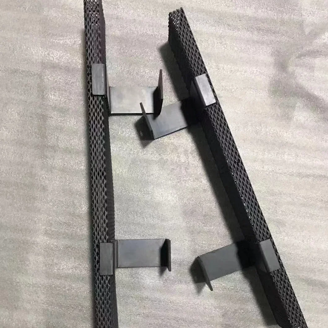 Ruthenium iridium coated titanium plates