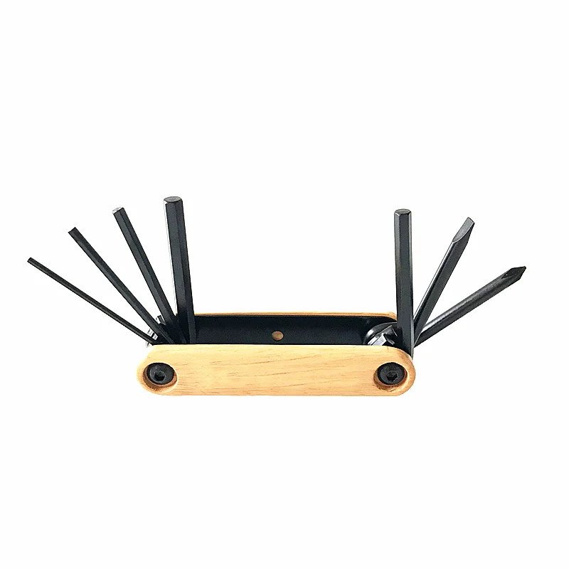 Mini 6 Folding wood bike tool