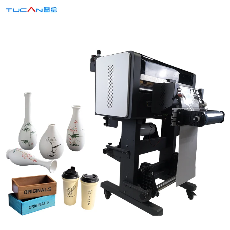 Custom Printing 3D Logo UV DTF Printer Transfer Sticker Label Waterproof UV DTF Cup Wrap Transfers