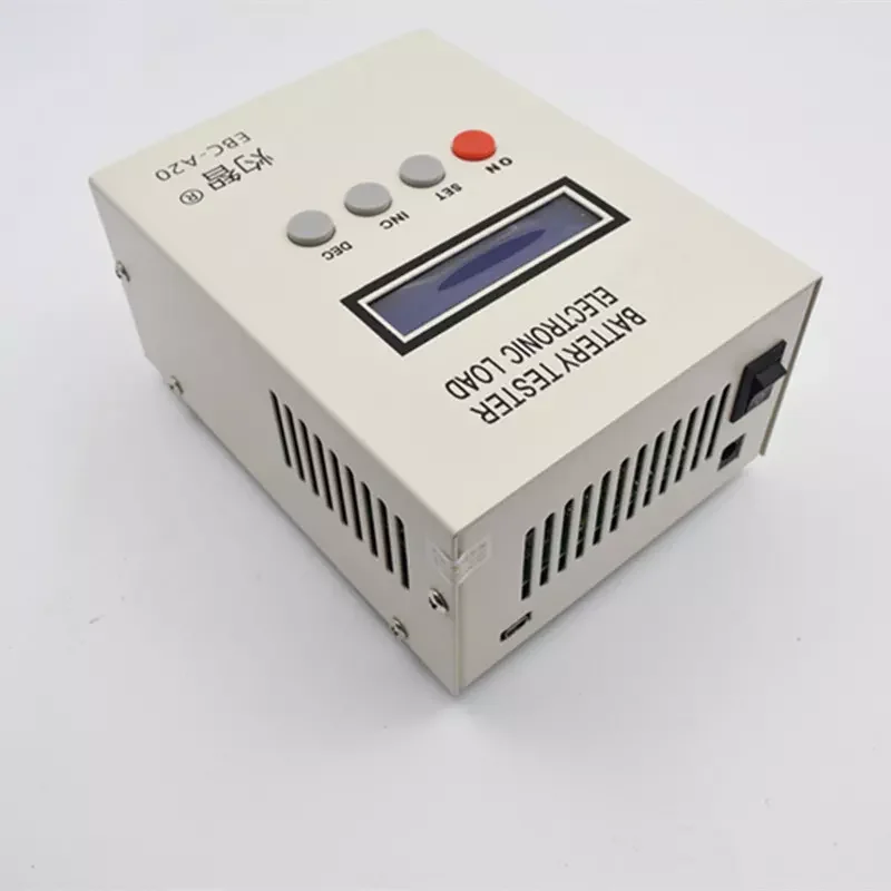 New Large Current EBC-A20 19-20V 20A Lead Acid Lithium Battery Capacity Tester For Battery Pack With Online Software
