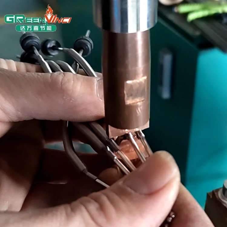 Davinci YDN 35 Bangladesh popular pneumatic aluminum heating element industrial pedal spot welding machine