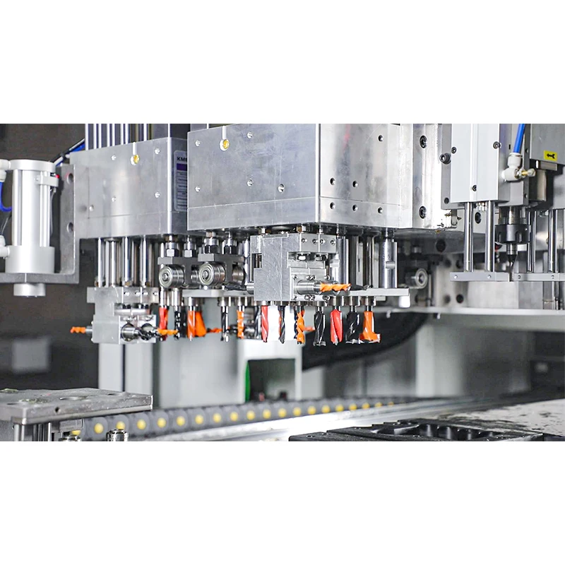 R-TUP 6 Sides Multi Drilling Machine Woodworking Double Spindles CNC Boring Machine