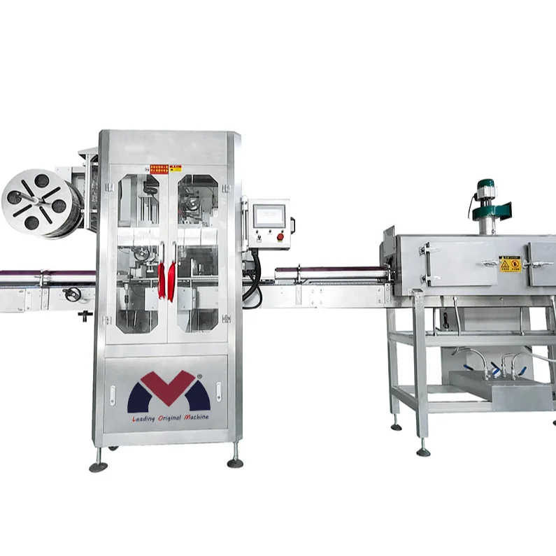 Automatic Bottle Can Spray Bottle Shrink Sleeve Labeling Machine