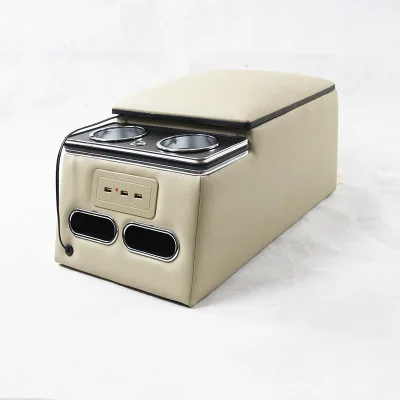 second Car car armrest general non-destructive installation storage box back row use