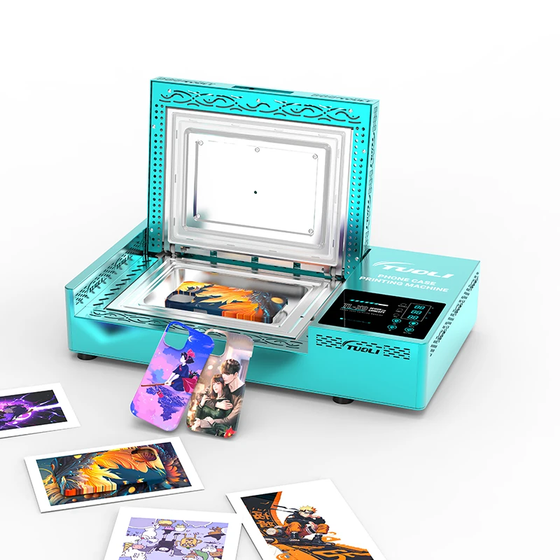 TuoLi Manufacturer DIY Cover Making Blank 3D Sublimation Mobile Phone Case Heat Transfers Printing Machine