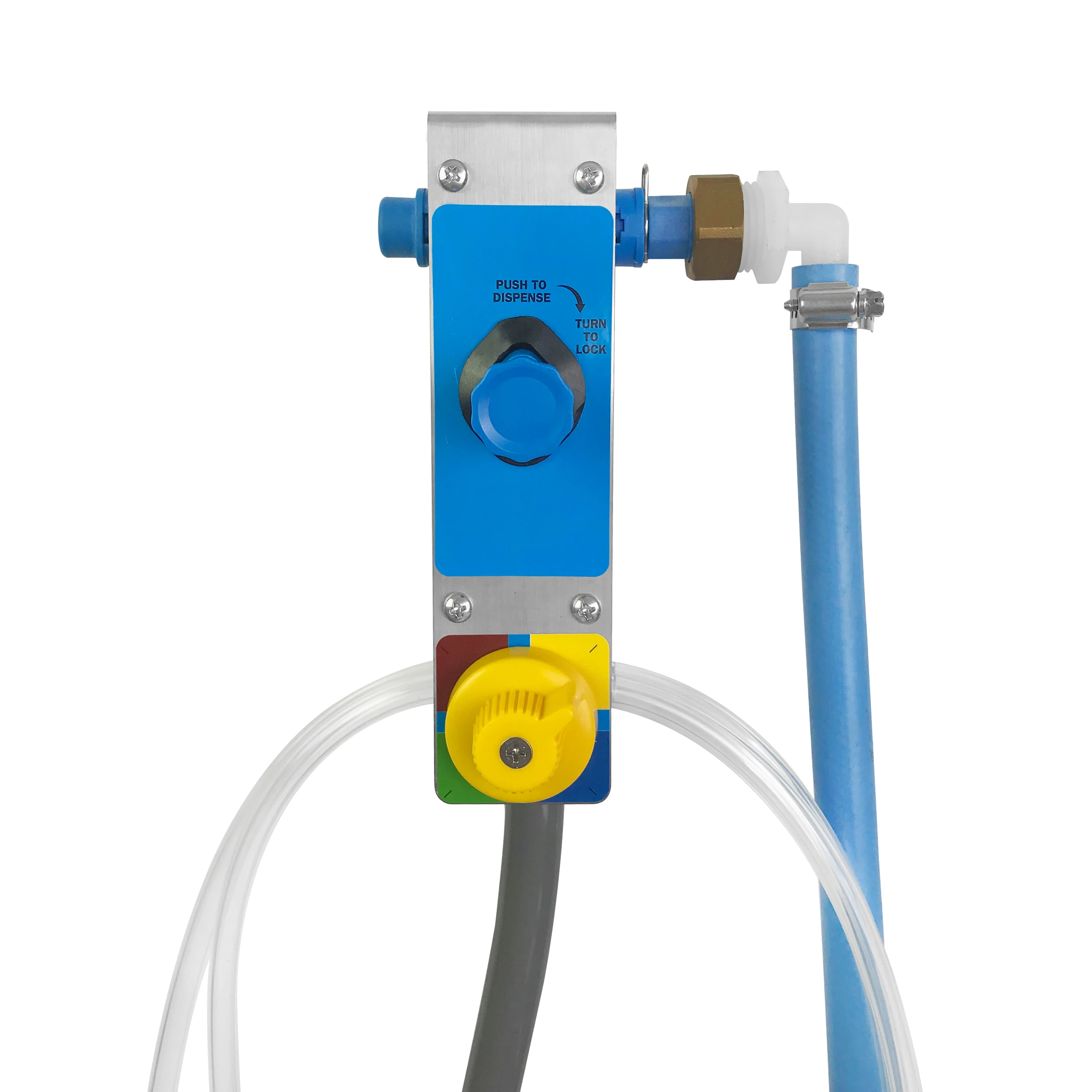 
4-Prod Mop Bucket proportioner chemical dispenser, for supermarket, restaurant, 8181SS 