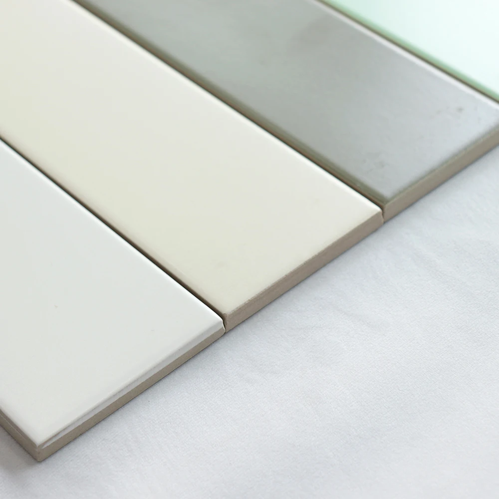 house decoration 75*300 mm / 3*12 inches colorful matte surface interior or exterior rustic subway wall tile