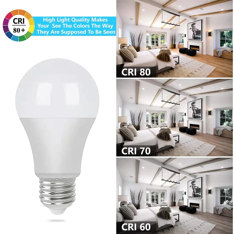 E26 Base 805 Lumen Standard LED Light Bulb 9W 60W Equivalent for Lamps and Home Lighting