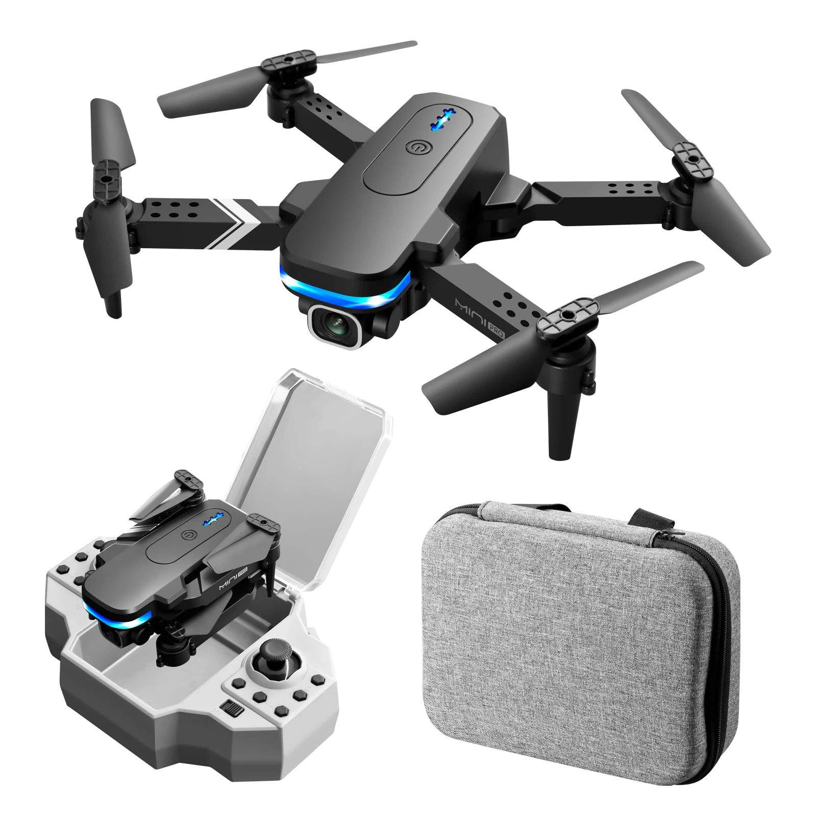2.4G folding Mini RC drone GPS positioning RC Quadcopter with dual camera 4K