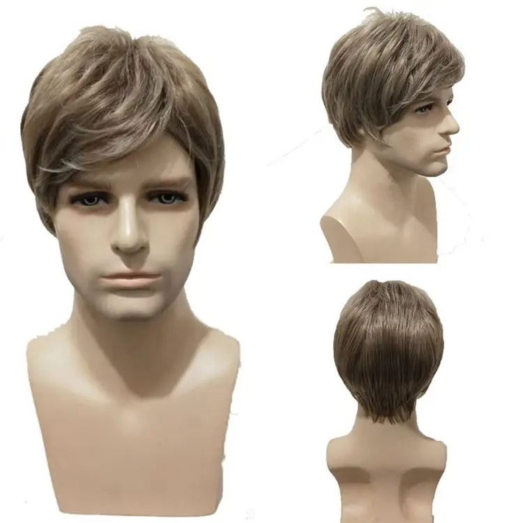 
Hot sale classic hair wig for male wigs wholesale wholesale human hair wigs 