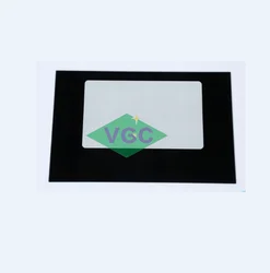 VGC 4MM5MM6MM Home Appliance Tempered Glass Silkscreen Black Printing Tempered Glass Microwave Oven Door Glass