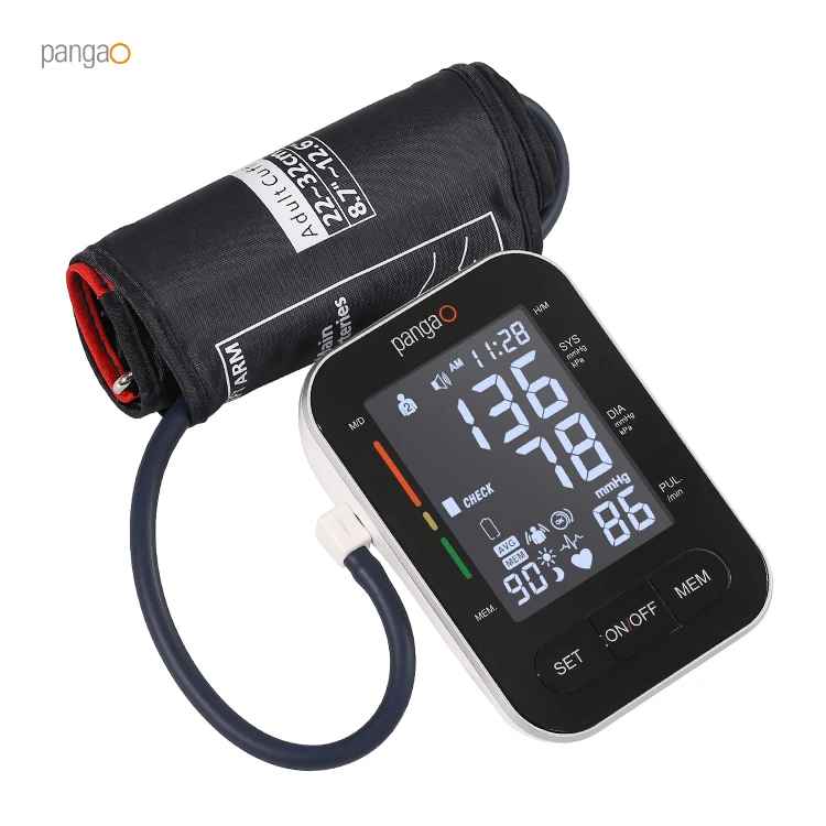 Household Medical Equipment Sphygmomanometer Fully Automatic Electric Arm Digital Blood Pressure Meter Monitor